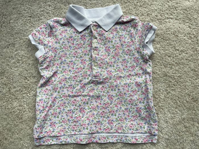 T-shirt polo fleuris Polo Ralph Lauren 🌻