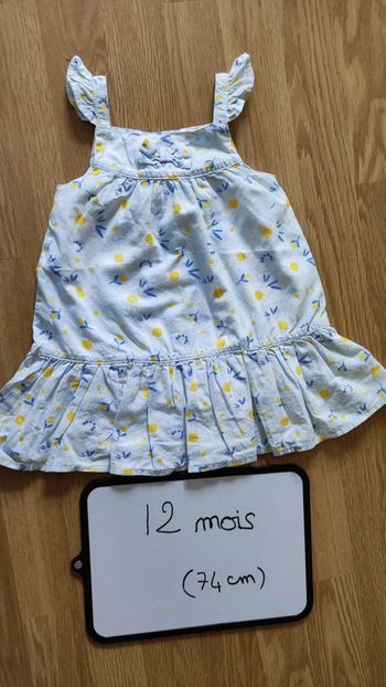 robe taille 12 mois