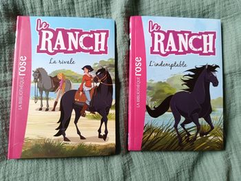 Lot de 2 livres Le Ranch