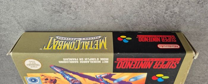 Jeu Metal Combat Falcons Revenge Super Nintendo Snes Pal Fah - Complet - Excellent - photo numéro 5