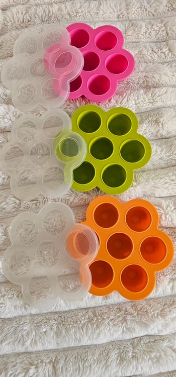 Lot de 3 fleurs 🌸 multiportions BEABA 60ml