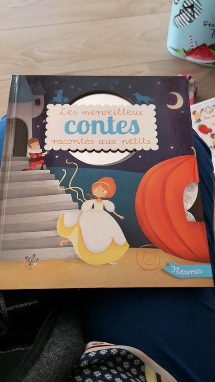 Livre CD neuf fleurus les merveilleux contes racontes aux petits