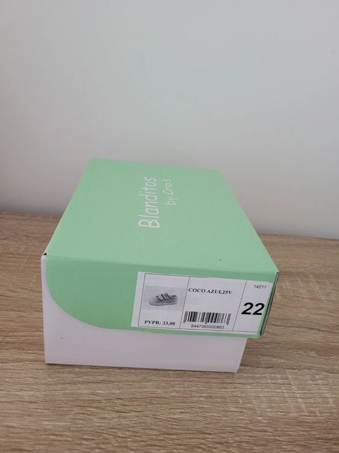 Basket en toile barefoot taille 22 - photo numéro 4