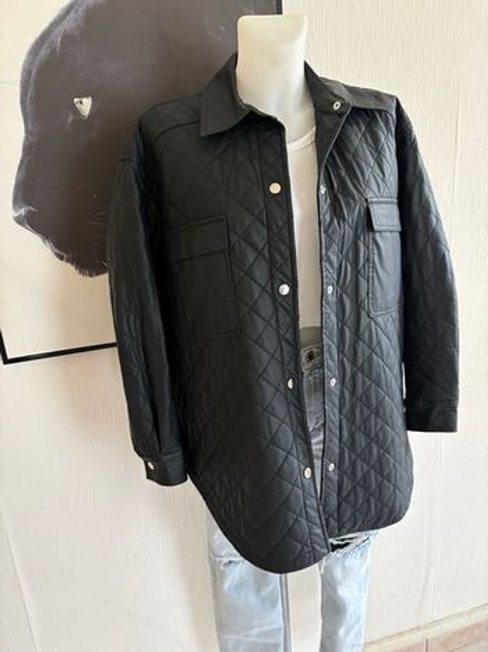 Surchemise en similicuir - photo numéro 4