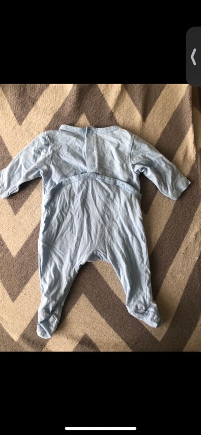 Pyjama bébé super man taille 1 mois - photo numéro 4