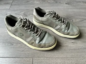 Baskets Lacoste T-Clip Insulate Kaki Taille 44