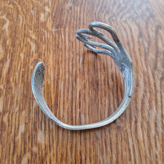 Bracelet Fourchette en métal argenté - photo numéro 5