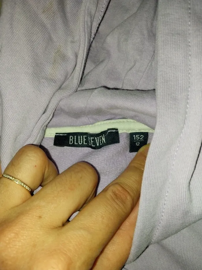Sweat à capuche blue seven 12 ans - photo numéro 4