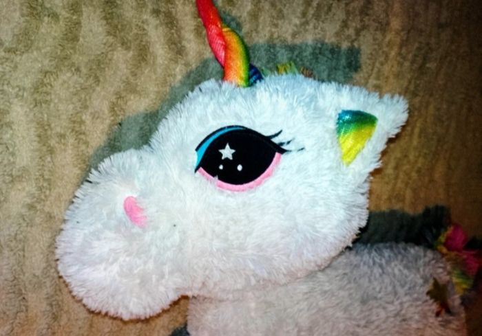 Grande peluche licorne - photo numéro 2