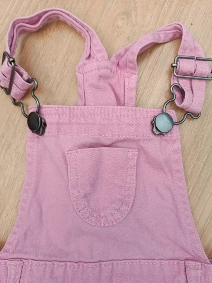 Salopette jupe en jeans tissaia 3 ans - photo numéro 4