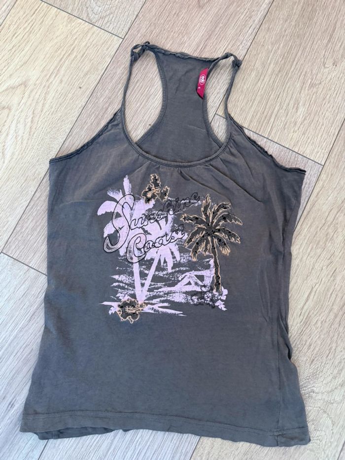 Débardeur Esprit EDC marron en S