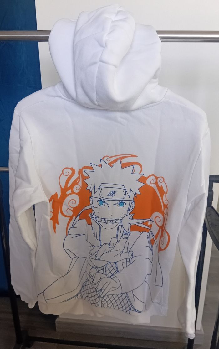 Sweat à capuche pull Naruto manches longues - photo numéro 2