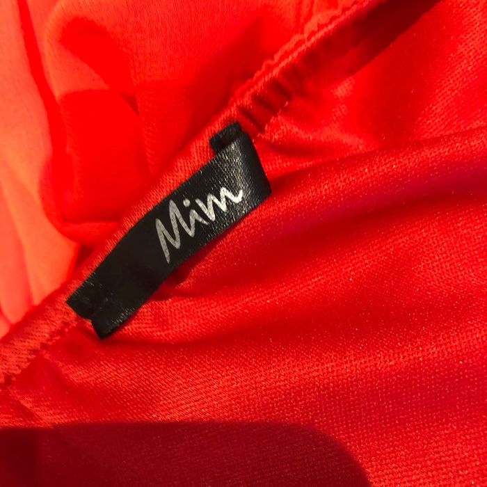 Robe rouge orange Mim taille 38 - photo numéro 7