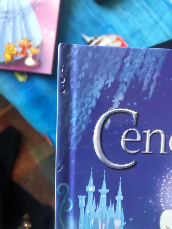 Lot 2 livres disney: Cendrillon et Mulan - photo numéro 3