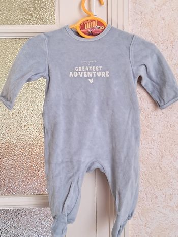 Pyjama velours 3 mois