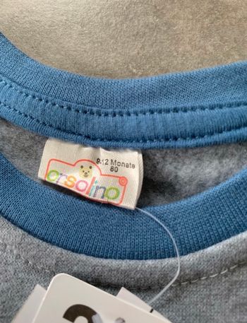 Ensemble molletonné garçon 9/12 mois