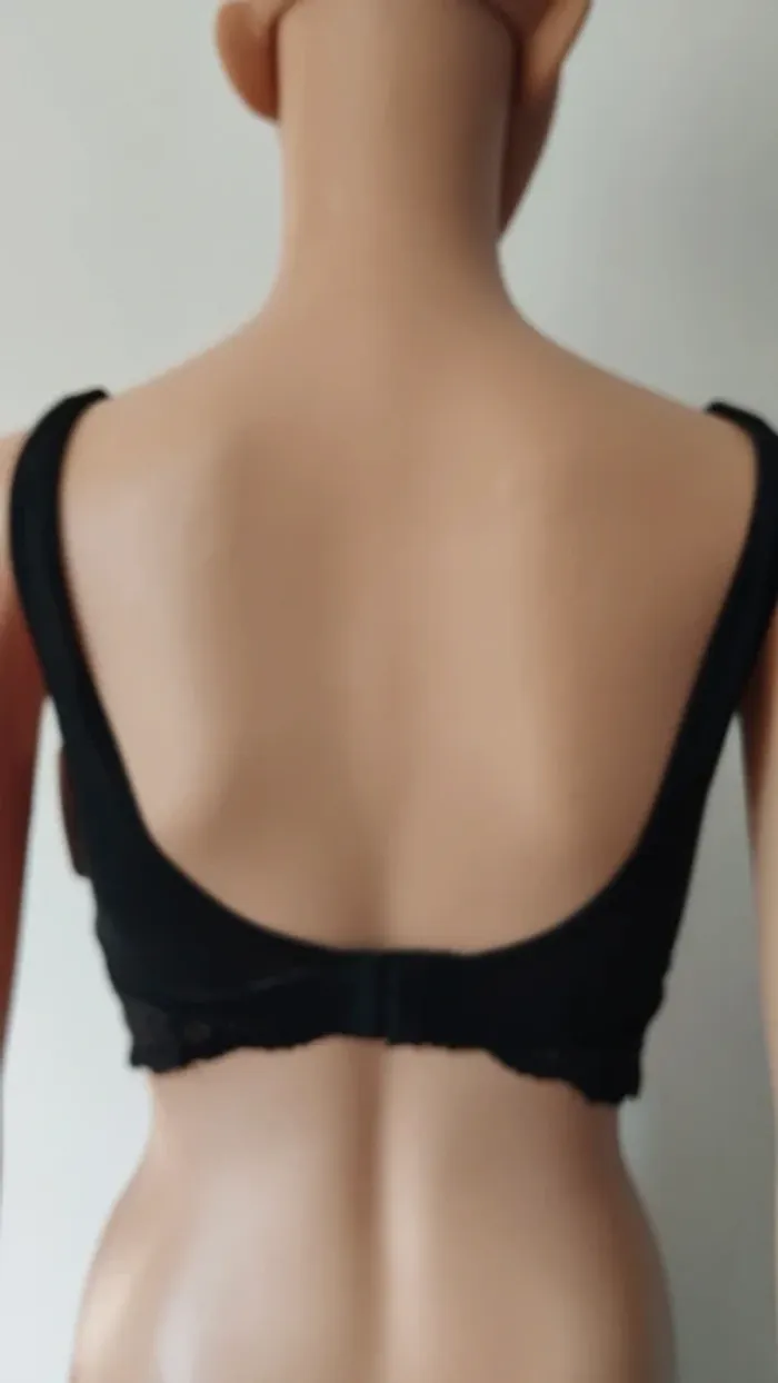 Soutien gorge noir taille l/xl bonnet b/c femme - photo numéro 7