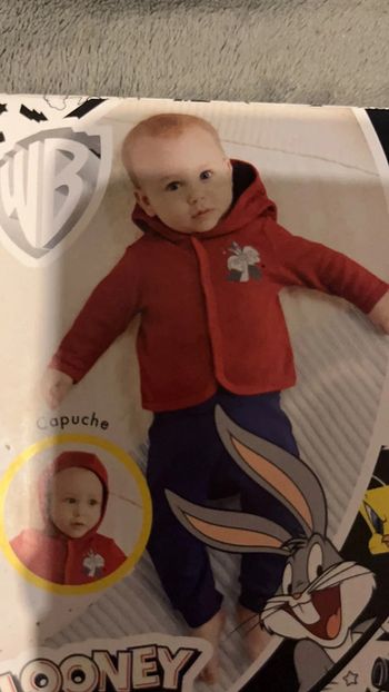 Veste à capuche Looney Tunes