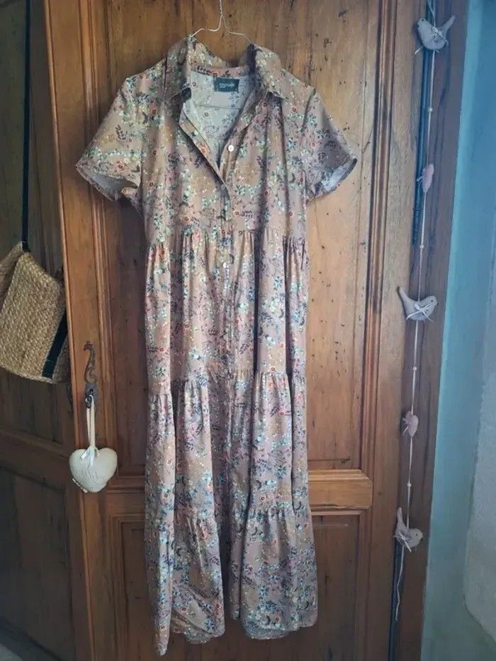 Robe longue rosemarine - photo numéro 2