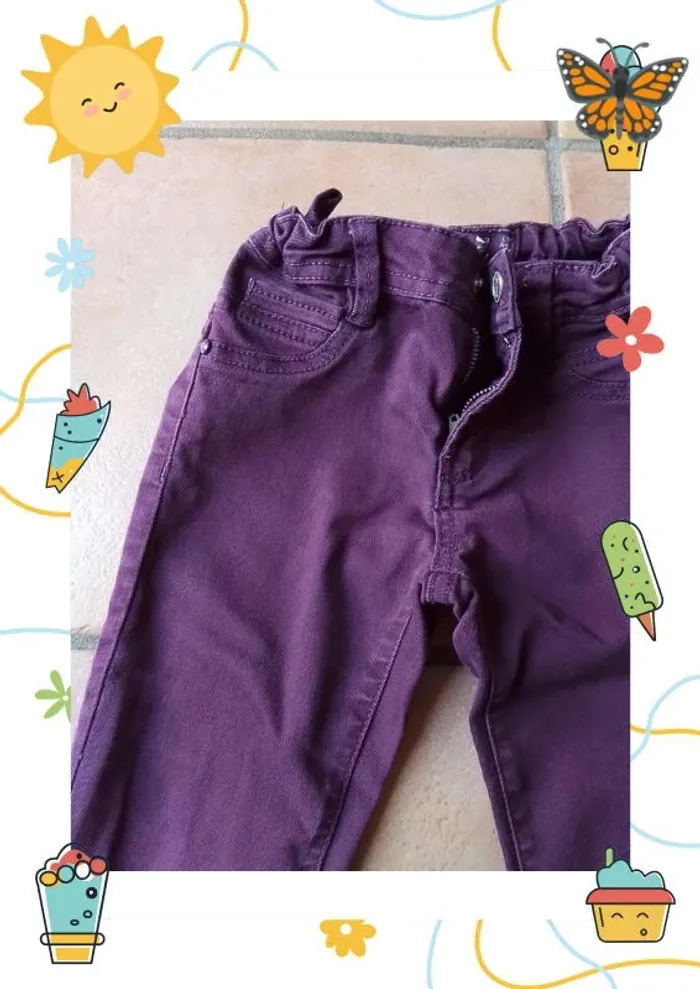Pantalon violet - photo numéro 3
