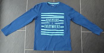 Joli tee-shirt manches longues garçon 10 ans (138 cm) Vertbaudet