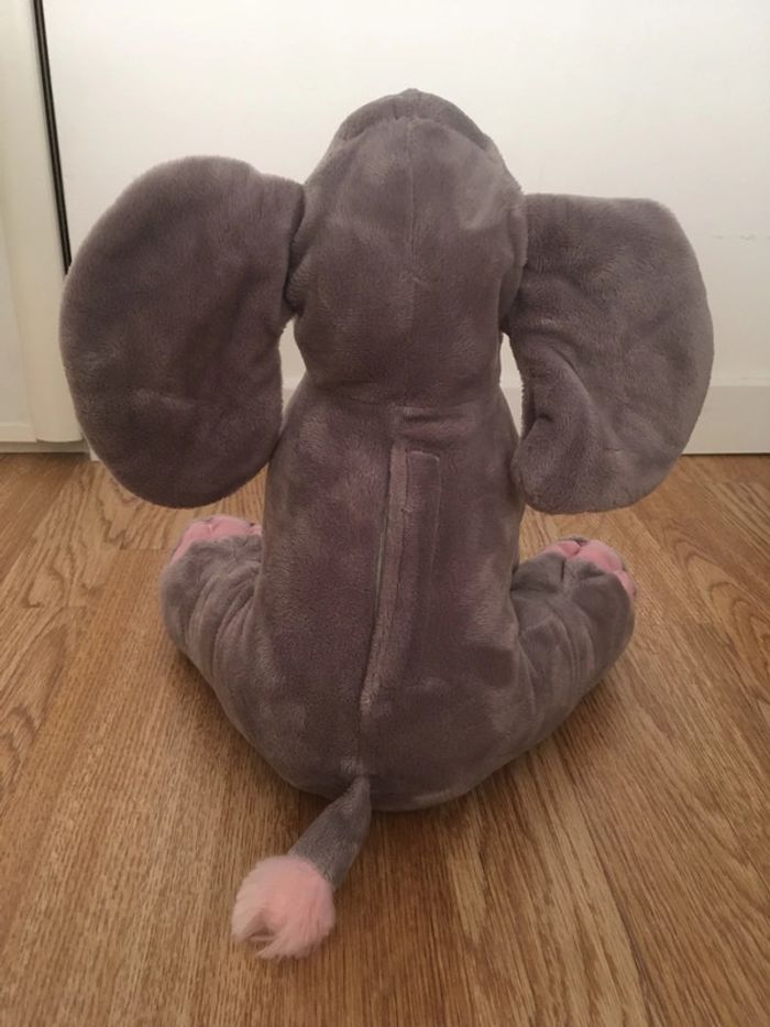 Éléphant en peluche - photo numéro 4