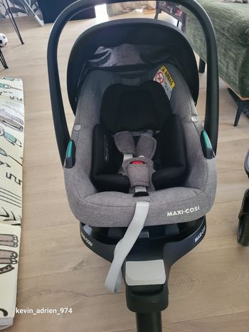 Poussette 3 en 1 maxi cosy zélia + base 360 family fix