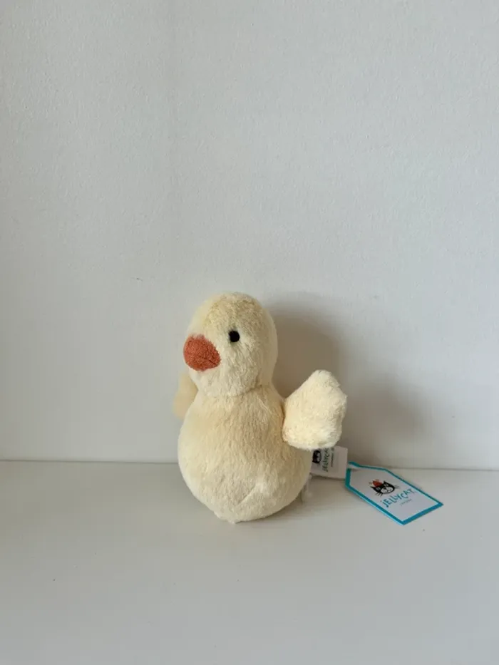 Fluffy duck yellow Jellycat - photo numéro 2