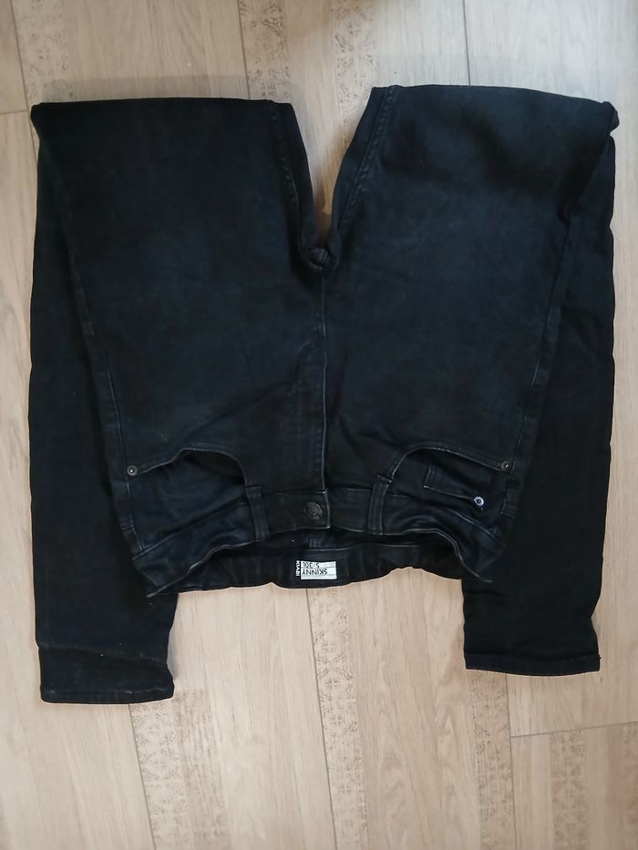 Pantalon jeans, taille réglable. - photo numéro 3