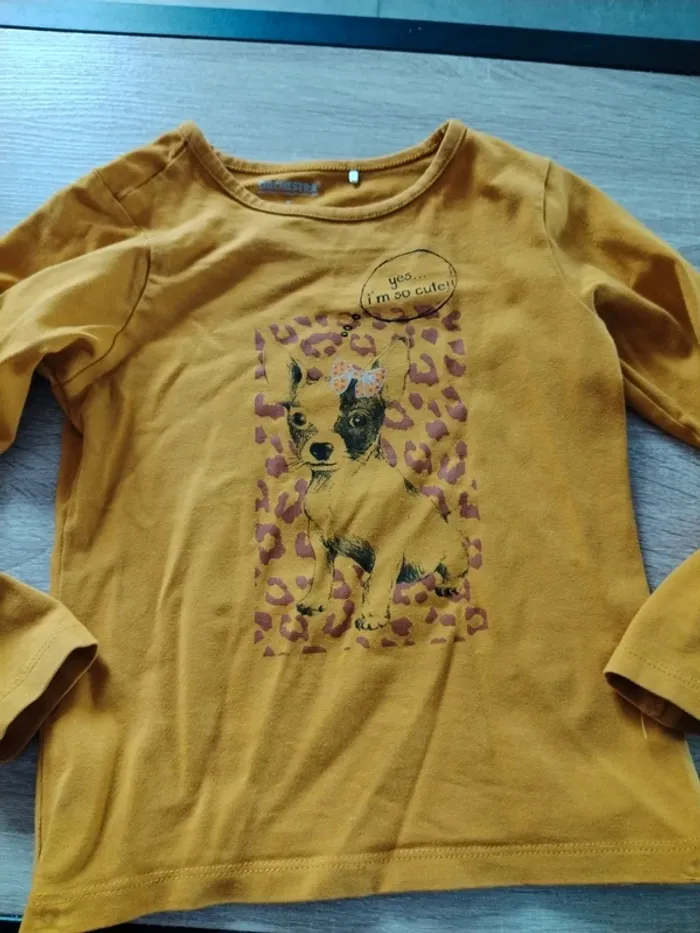 Tee shirt Orchestra 4 ans
