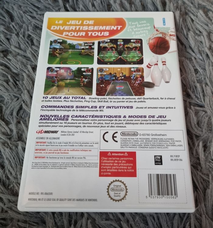 Boîte vide de jeu avec livret Game Party - photo numéro 3