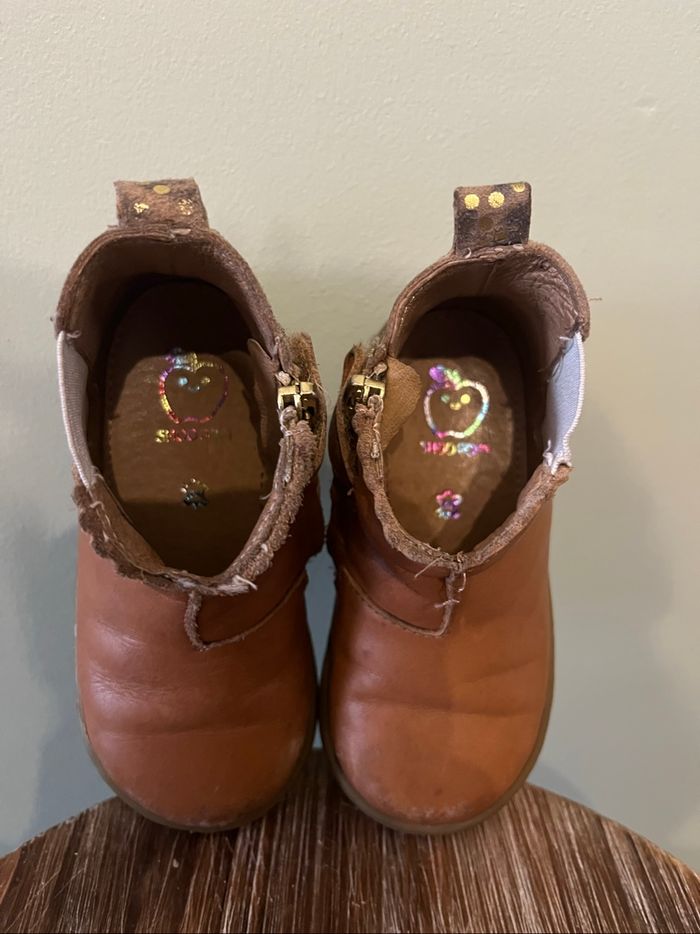 Boots cuir camel 24 - photo numéro 7