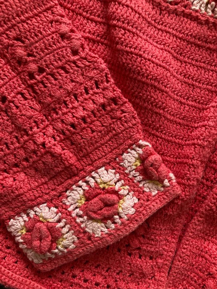 Naf naf gilet enfant vêtement fille garde robe 6 ans - photo numéro 3