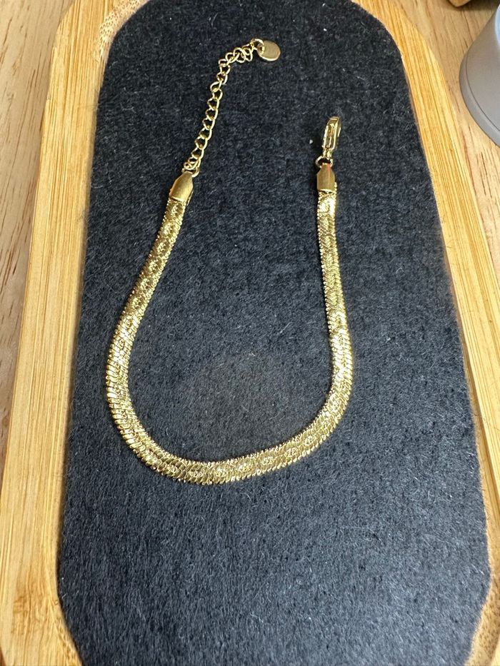 Bracelet "Serpent" Élégant - Plaqué Or 18K - photo numéro 3