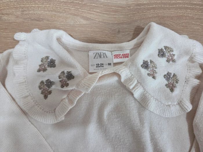Pull col Claudine Zara 24 mois - photo numéro 2