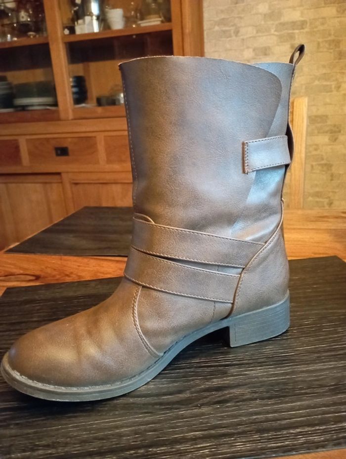 Botte mi-hautes style camarguaise - photo numéro 3