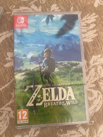 Jeux Nintendo switch zelda breath of the wild sous blister jamais ouvert