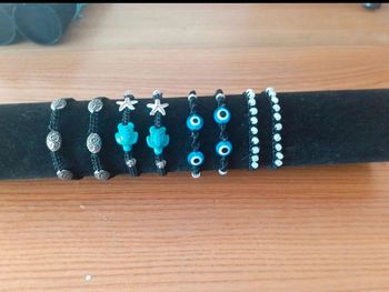 Bracelets macramé  noir
