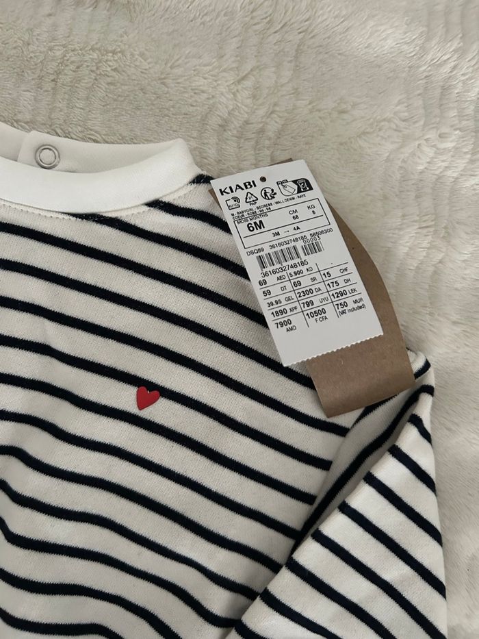 Robe sweat bébé fille