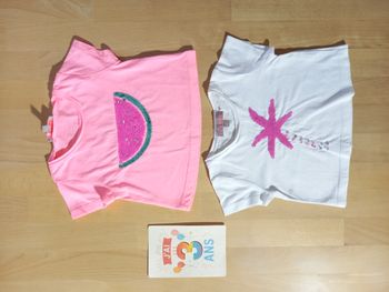 Lot de 2 crop top Lisa Rose 3 ans
