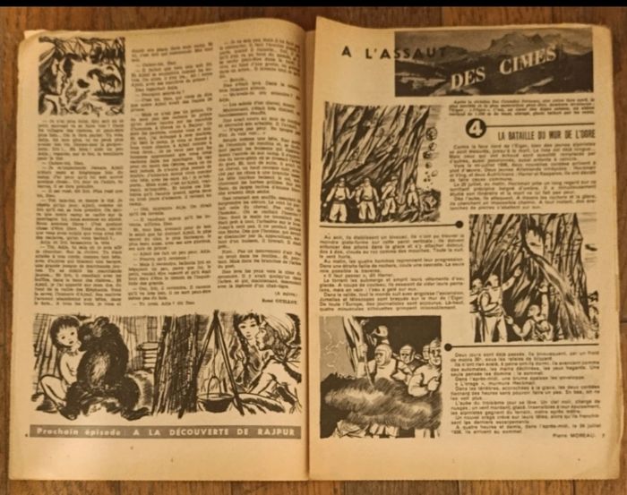 Ancien journal Francs jeux Filles N°204 1954 vintage - photo numéro 4