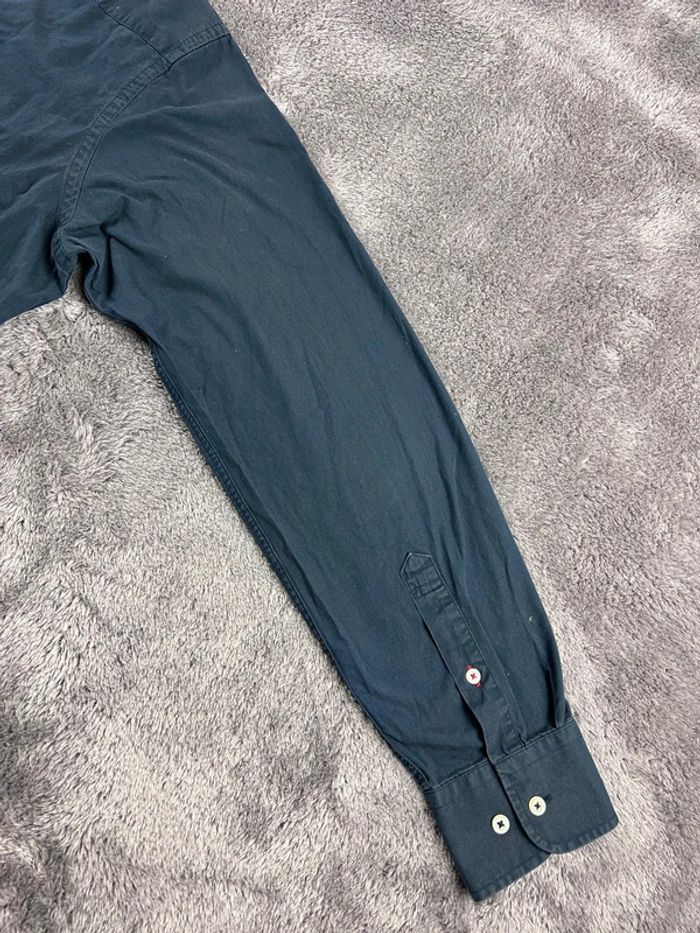 Chemise Tommy Hilfiger Bleu Marine – Homme Taille L - photo numéro 16