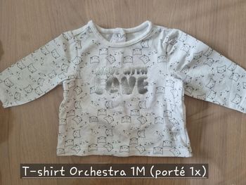 T-Shirt manches longues Orchestra 1M Made with Love