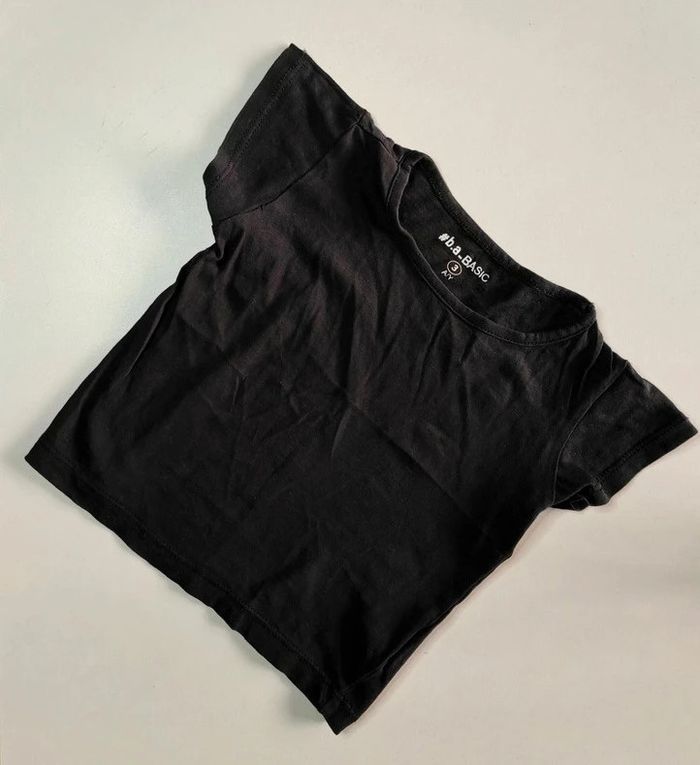 Tee-shirt basic noir - 3 ans - Été