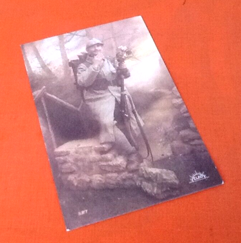 Carte postale ancienne  14-18   Soldat Poilu   N°527   CLEO