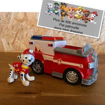 Idée cadeau 🎁 Véhicule avec Marcus de la Pat Patrouille