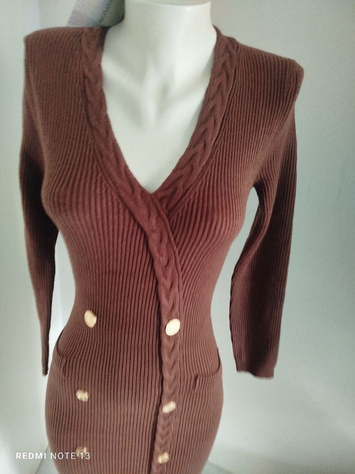 #kytieSfemme. Robe pull manches longues taille S/M - photo numéro 2