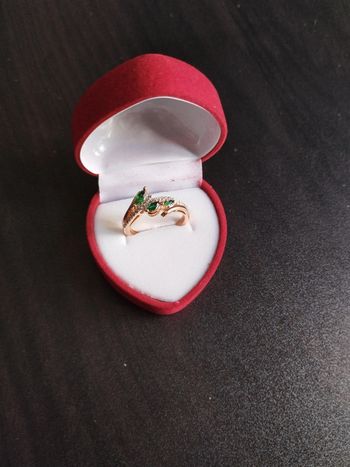 Bague vintage femme avec coffret cadeau