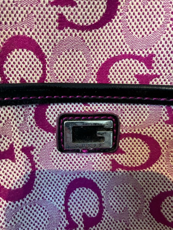 Sac bandoulière Guess violet - photo numéro 3