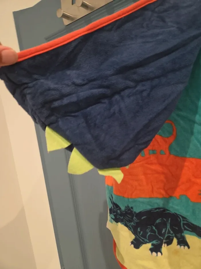 Poncho de bain dinausore sergent major pour enfant 2-5 ans - photo numéro 6